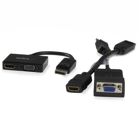 EAN 0065030860413 - StarTech.com DP2HDVGA adaptador de cable de vídeo 0,15 m Negro imagen 4