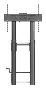 Vision X-Series Vfm-F26w Base Altura Ajustable Para Pantalla Plana 80kg Acero Negro Arenado Tamaño De Pantalla: 55"-100" Montable De Suelo A Pared