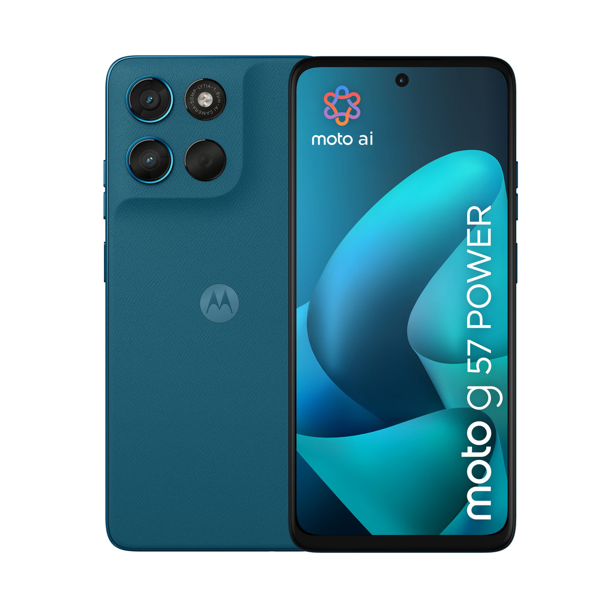 Motorola Moto G57 Power 17,1 Cm (6.72") Sim Doble Android 16.0 5g Usb Tipo C 12 Gb 256 Gb 7000 Mah Azul