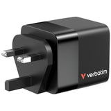 EAN 0023942322177 - Verbatim GaN Charger 65W Universal Negro Corriente alterna Carga rápida Interior imagen 6