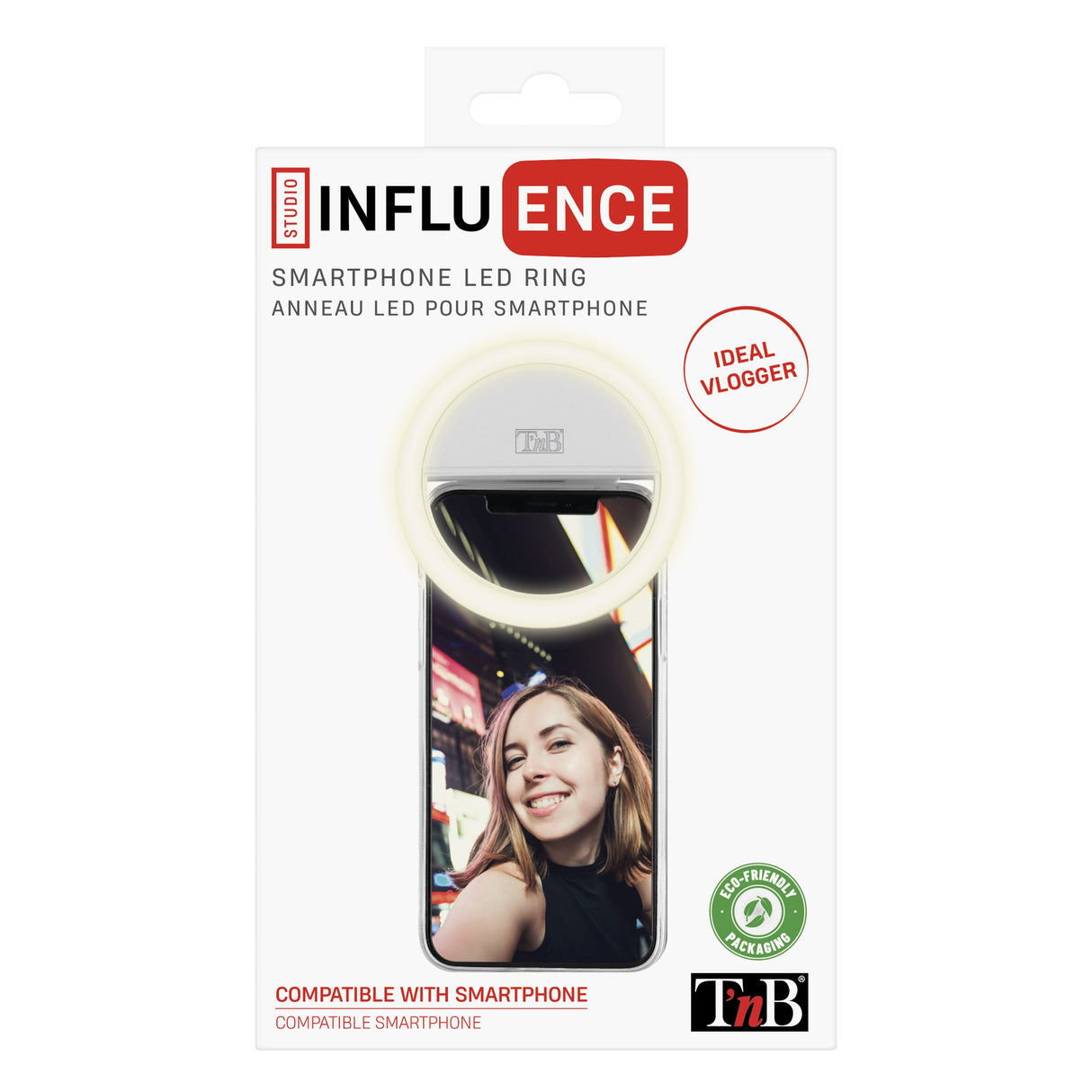 Anneau Lumineux À Éclairage Led Para Smartphone T Nb Influence