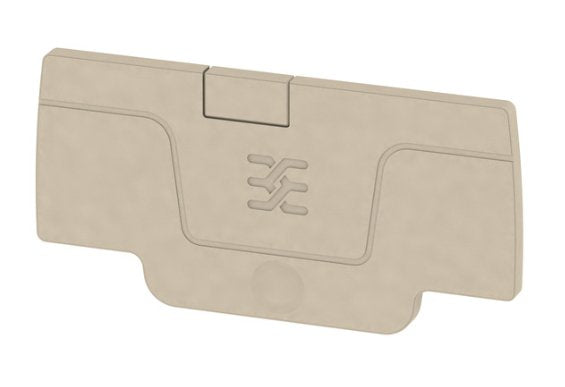 Weidmüller Aep 2c 1.5 Abschlussplatte Beige 1552600000