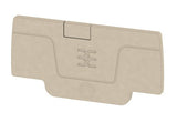 Weidmüller Aep 2c 1.5 Abschlussplatte Beige 1552600000