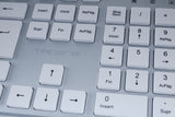 EAN 8435693112167 - Tacens 6ZENITHWFR teclado Ratón incluido Hogar / Oficina RF inalámbrico AZERTY Francés Plata, Blanco imagen 6