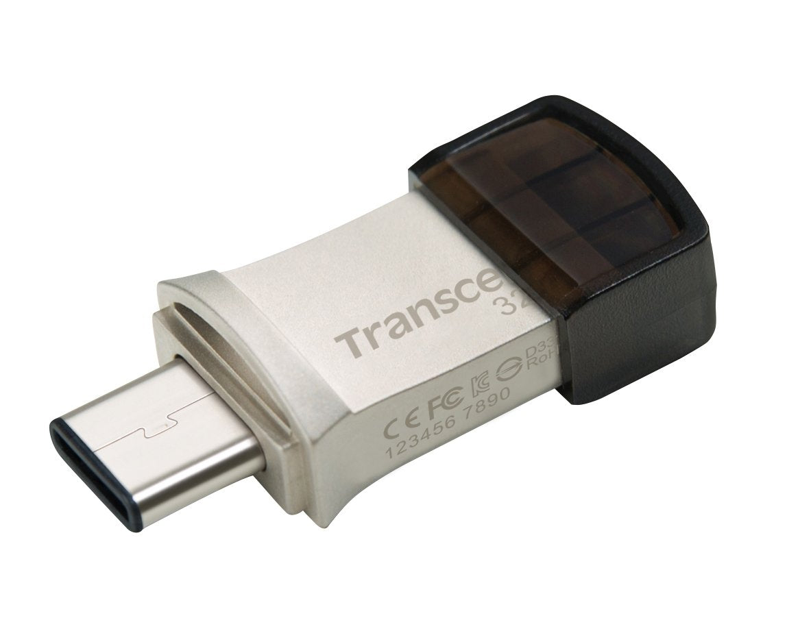 Pendrive Transcend 32gb Jetflash 890 Usb3.1 Typ-C + Typ-A