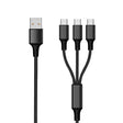 EAN 4010425971560 - 2GO 797156 cable USB 1,5 m USB B 3 x USB C Negro imagen 1