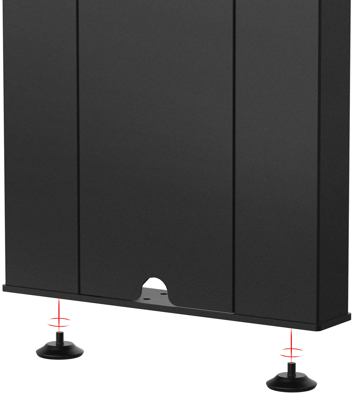 Soporte A Suelo Ajustable Manualmente En Altura Para Pantallas Grandes De Vision Garanta Durante Toda La Vida Til Del Producto De Alta Resistencia Apto Para Pantallas De Hasta 100" Con Tamaos Vesa De Hasta 800 X 600 Se Fija A La Pared Y Tra