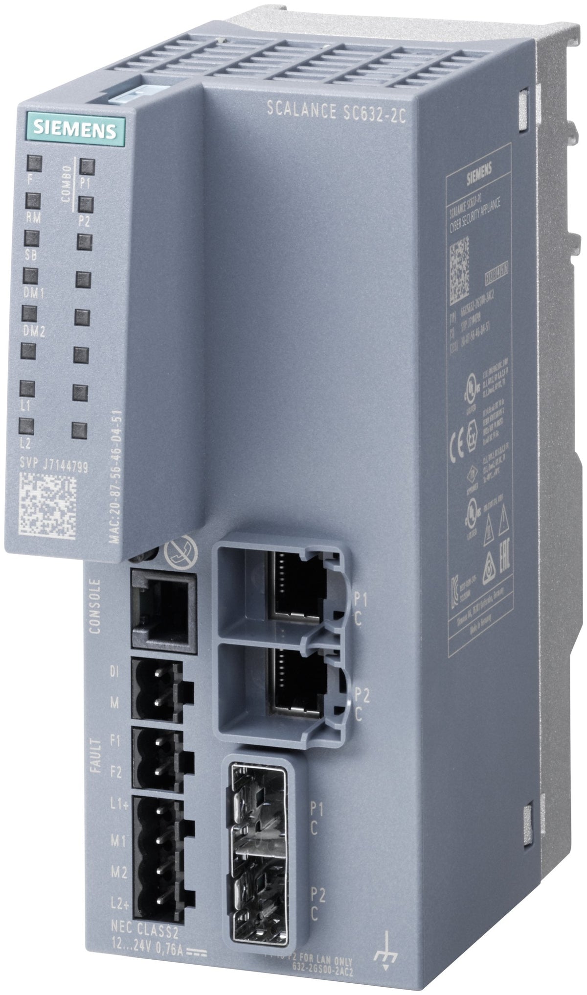 Siemens 6gk56322gs002ac2 6gk5632-2gs00-2ac2 Industrial Ethernet Switch - Switch - 1 Gbps