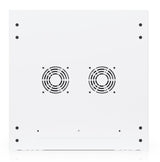 Fully Assembled Wall-Mount Rack With Built-In Fans And Uacc-Rack-12u-Wall-600-G