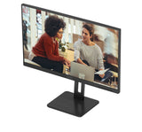 Monitor Aoc  27" U27e3uf 16:09 2xhdmi+Dp+Usb 4k Lift Negro