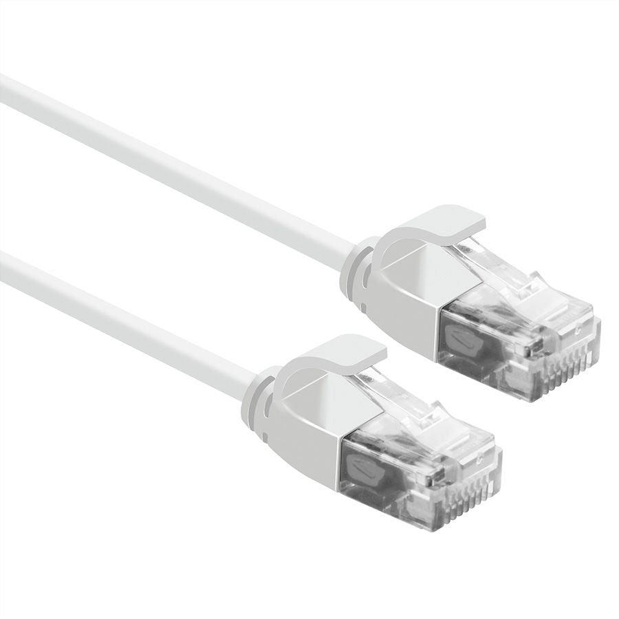 Roline Utp Datacenter Cable De Red Cat.6a (Class Ea), Lsoh, Slim, Wei, 1 M