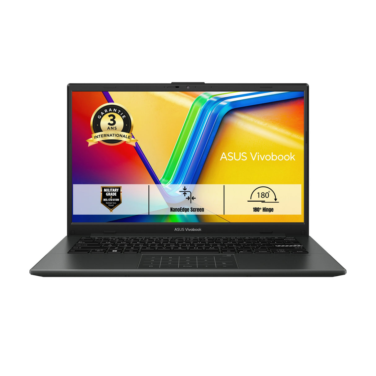 14 Fhd Black - Amd 5 40 - 8 Go - 256 Go Ssd  - Amd Radeon  - Windows 11 Home  - 1 X Usb 2.0-A  - 1 X Usb 3.2-A  - 1 X Usb 3.2-C  - 1 X Hdmi 1.4 - Garantía 3 Años, Con Sac/Ratón, Sin Cargador