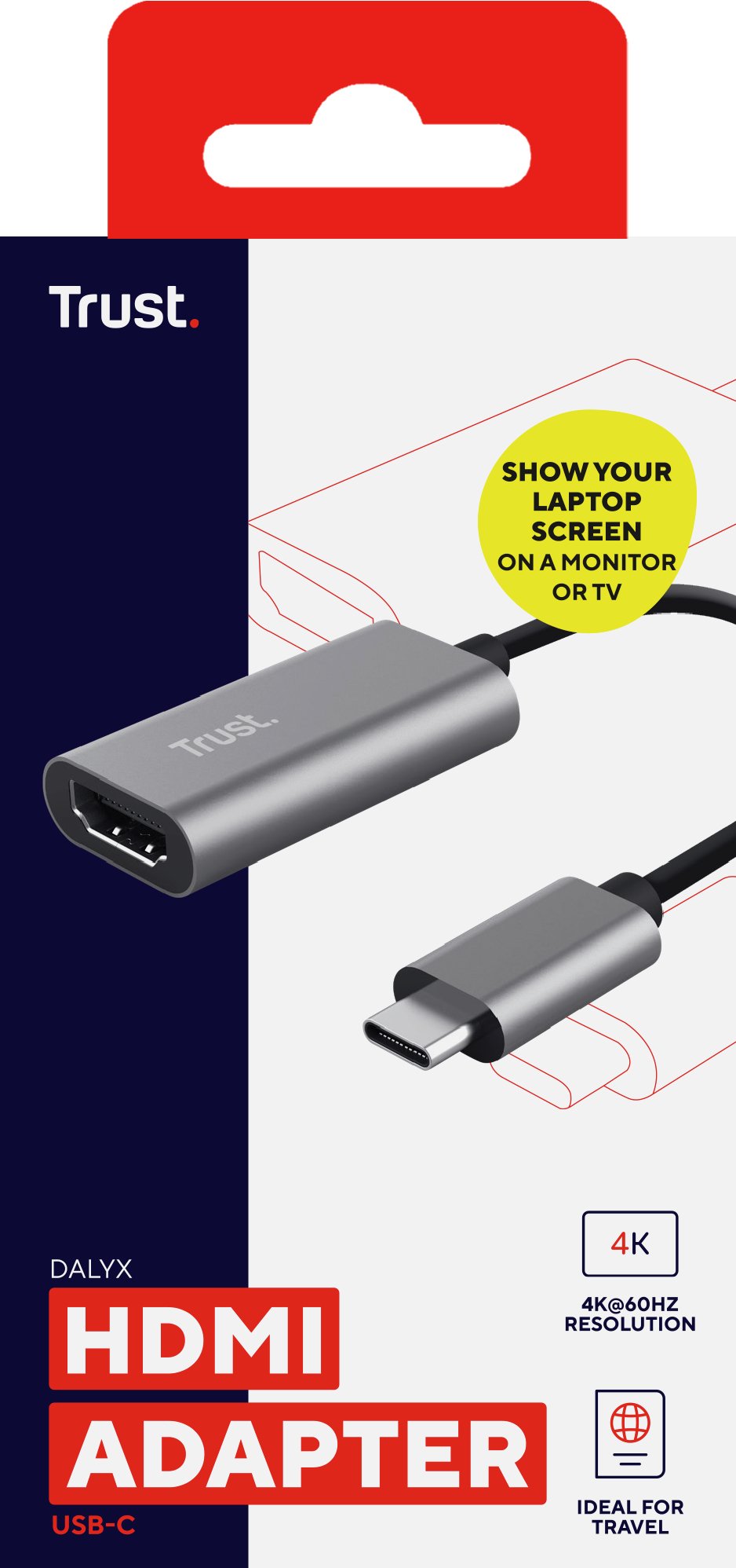EAN 8713439237740 - Trust Dalyx Adaptador gráfico USB Gris imagen 7