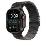 49mm Black Titanium Milanese Loop - Medium