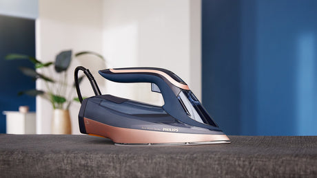 EAN 8720389004681 - Philips DST8050/20 plancha Plancha a vapor Suela SteamGlide Elite 3000 W Azul imagen 15