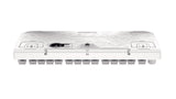 Teclado Alemán Endorfy Thock 75% Rf Inalámbrica + Usb Qwertz Blanco