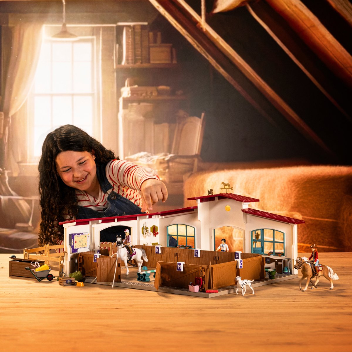 Schleich Horse Club Peppertree Picadero, Edificio De Juegos 42639