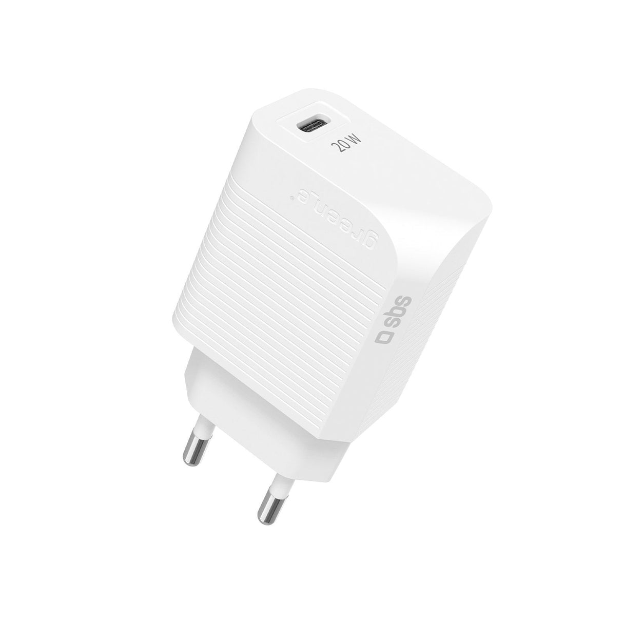 Cargador  Sbs Gretr1cpd20w  De Dispositivo Móvil Blanco Interior