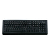 Mediarange Funk-Teclado Und Raton Set Qwert Uk Negro Gra