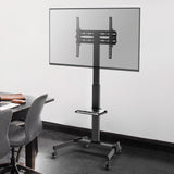 Techly Floor Trolley With Shelf For Lcd Led Plasma Tv 32-55inch
