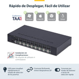 Startech.Com R8ad122-Kvm-Switch Interruptor Kvm Montaje En Rack Negro
