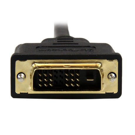 EAN 0065030853163 - StarTech.com HDDDVIMM1M adaptador de cable de vídeo Micro-HDMI Negro imagen 5