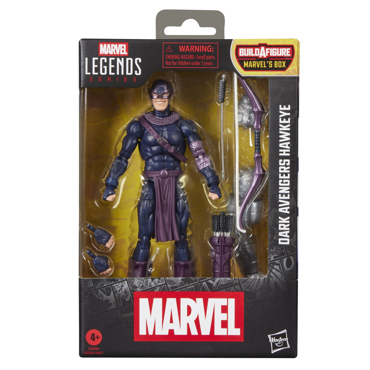 Figura Dark Avengers Hawkeye Marvel Legends Series 15cm