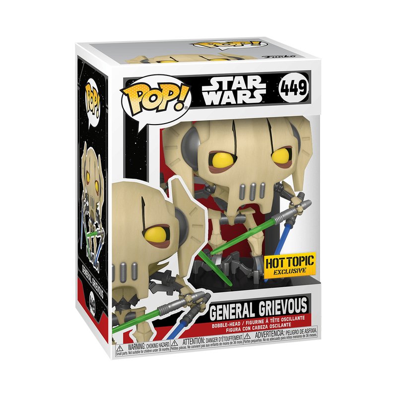 Funko Pop General Grievous 449 - Star Wars Edición Especial - 889698561396