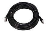 Extralink Lan Patchcord Cat.5e Ftp 10m Foiled Twisted Pair Bare Copper Black