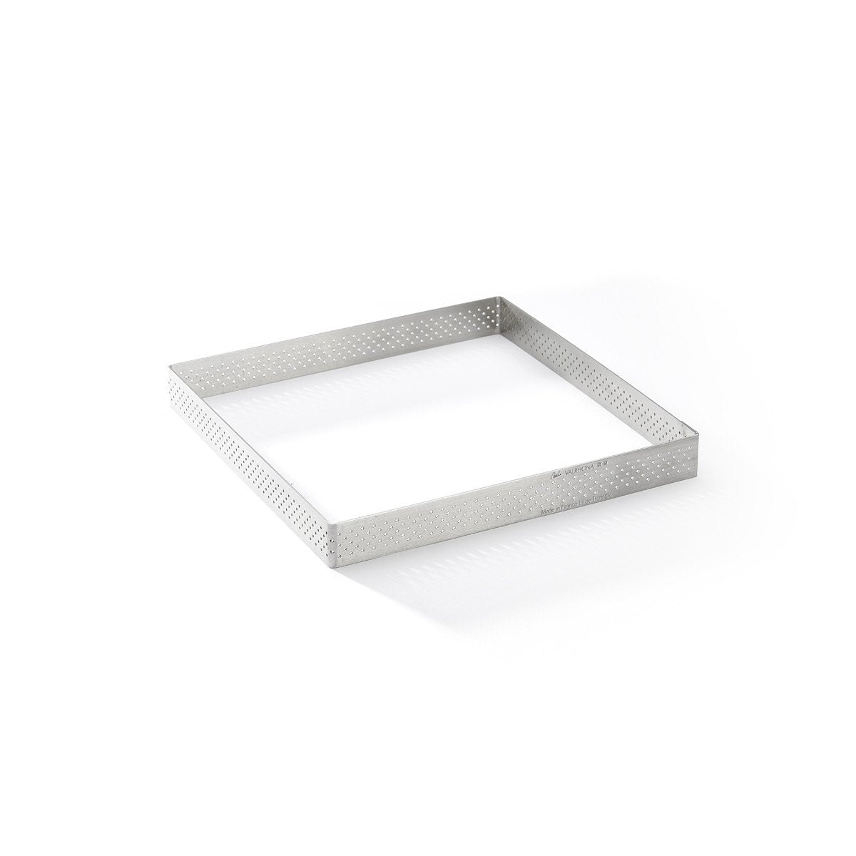 De Buyer Perforated Stainless Steel Square Tart Form 17,5cm (3099 23) Debuyer23) Debuyer 23)