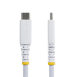 Cable De Carga Usb-C De 2m - Usb Tipo C - Pd 60w 3a - Blanco