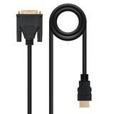 Nanocable Cable Dvi 18+5 Macho A Hdmi Macho 1.80m - Negro