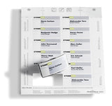 Insertar Carteles Durable Badgemaker 40x75mm 240 Piezas Blanco