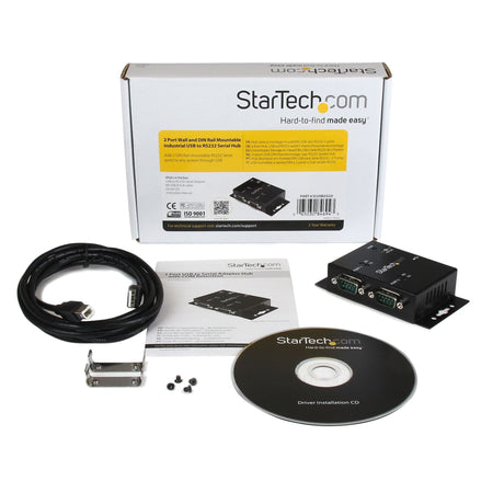 EAN 0065030846943 - StarTech.com ICUSB2322I hub de interfaz USB 2.0 Type-B Negro imagen 5