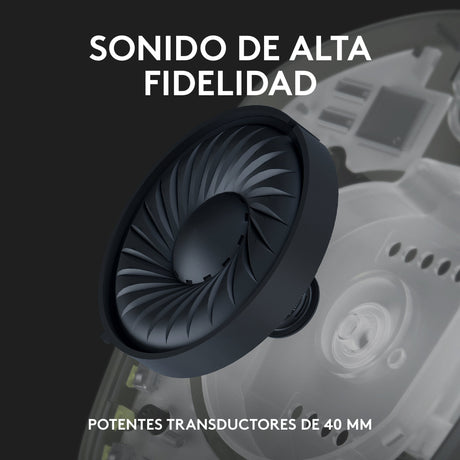 EAN 5099206095007 - Logitech G 981-001050 auricular y casco Auriculares Inalámbrico Diadema Juego Bluetooth Negro imagen 10