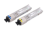 Extralink Sfp 1.25g  Sfp Wdm Módulo  1,25gbps, 1310/1550nm, Single Mode, 3km, Sc, Dom, Pair