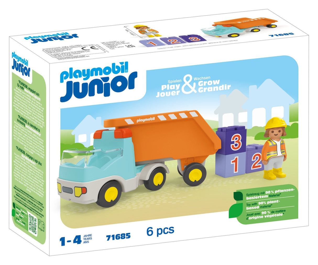Playmobil Junior Camión De Construcción