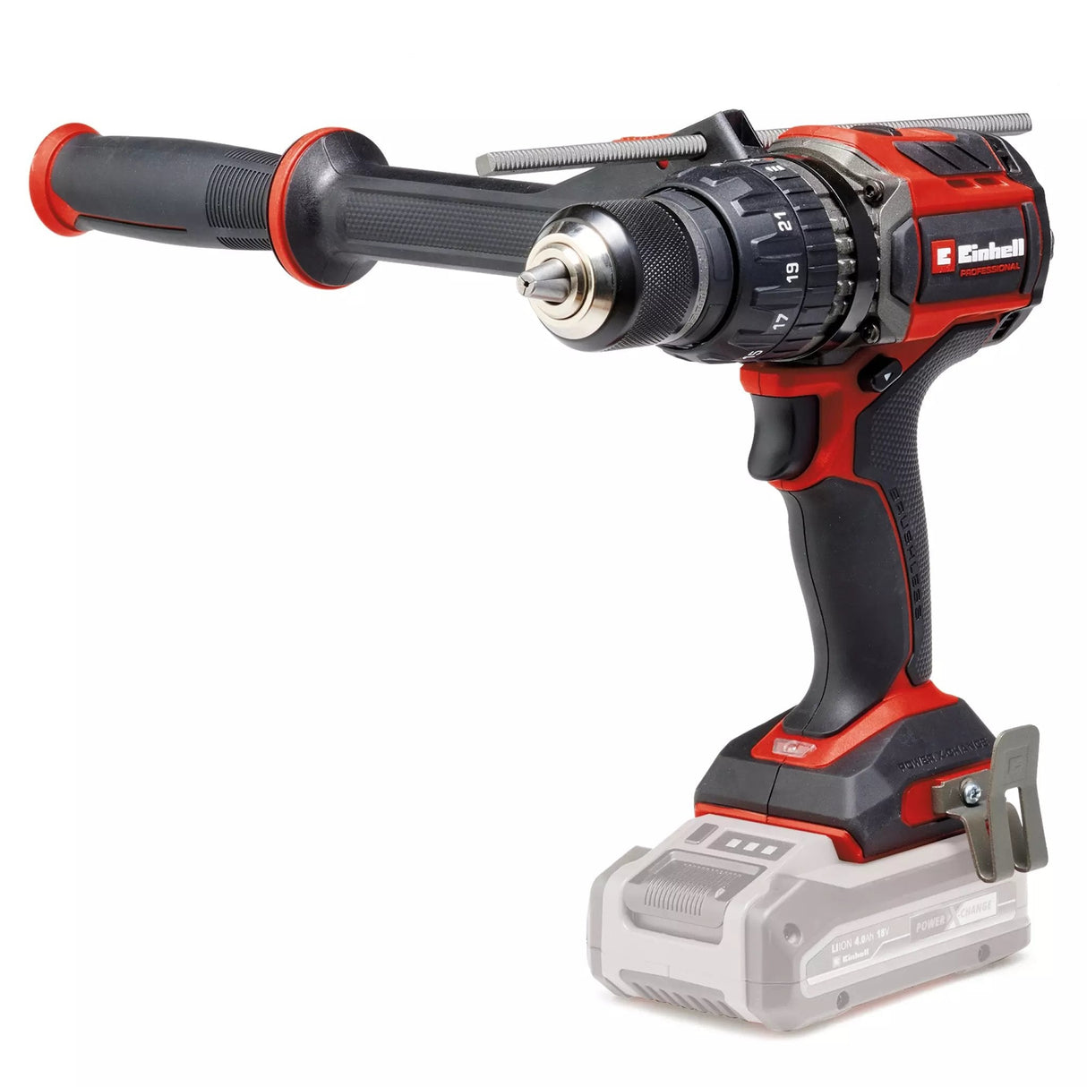 Taladro Einhell Professional De Impacto Inalámbrico Tp-Cd 18/120 Li-I Bl - Solo, 18volt (Negro/Rojo, Ohne Akku Und Ladegerät) 4514310