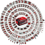 Taladro Inalámbrico Einhell Te-Cd 18/40 Li Bl (Rojo/Negro, 2x Batería Li-Ion 2.0ah, En Estuche)4513995