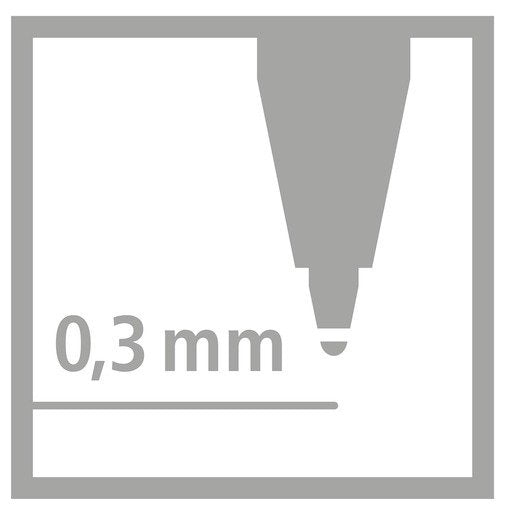 Stabilo Worker - Roller De Tinta - Negro - Base Acuosa