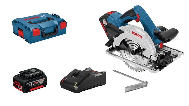 EAN 3165140979979 - Bosch GKS 18V-57 G Professional 16,5 cm Negro, Azul 3400 RPM imagen 1