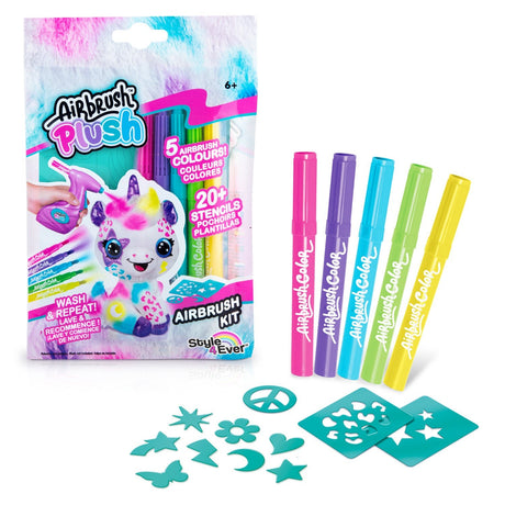EAN 3555801287534 - Canal Toys Airbrush Plush OFG239 pintura para manualidades Rotulador de pintura acrílica 5 pieza(s) imagen 3