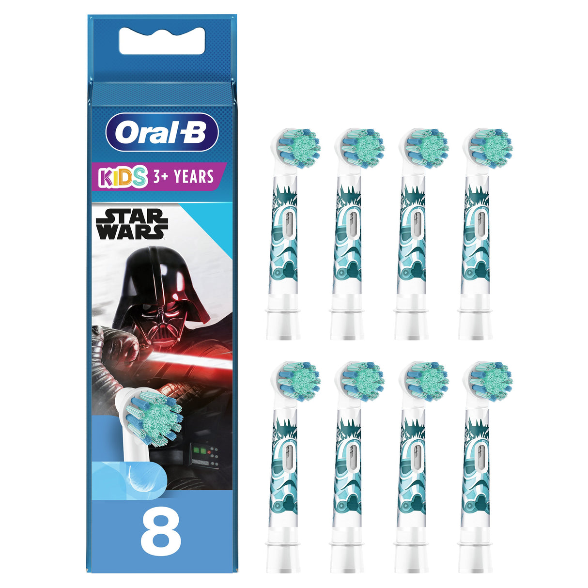 EAN 4210201395249 - Oral-B Kids 81748450 cepillo de cabello 8 pieza(s) Multicolor imagen 3