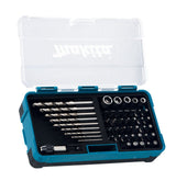 Makita Juego De Brocas Y Brocas B-36192, 48 Piezas B-36192