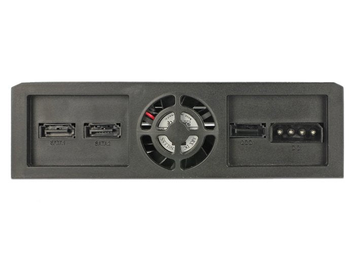 Delock Bastidor Móvil De 5.25" Para 1 X Unidad Delgada De 5.25? + 2 X 2.5? Sata Hdd / Ssd