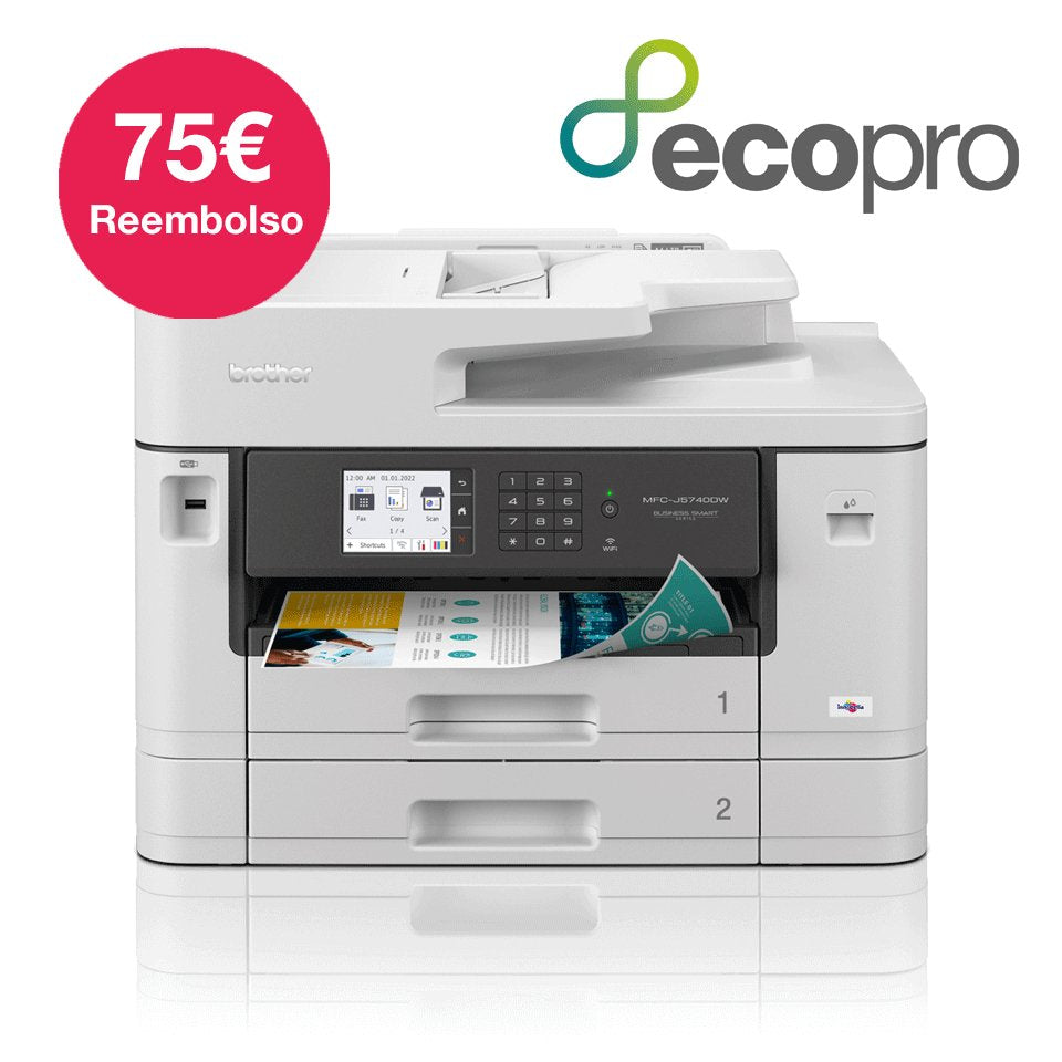 EAN 4977766814379 - Brother MFC-J5740DW impresora multifunción Inyección de tinta A3 1200 x 4800 DPI Wifi imagen 7