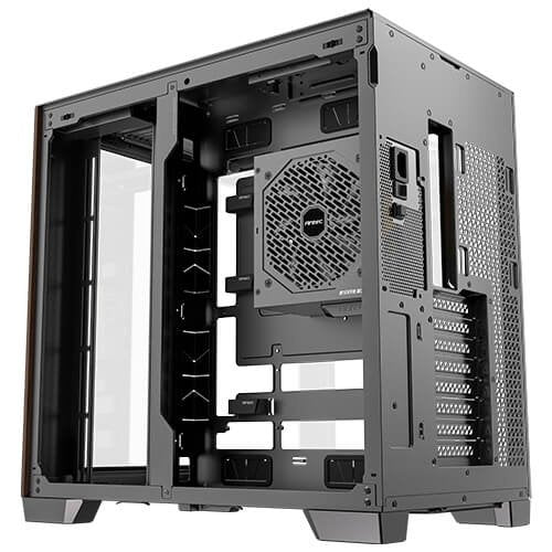 Caja Pc  Antec C8 Curve Wood E-Atx Negro 2xvent 160 Mm 1x140mm 2xusb Sn Fuente