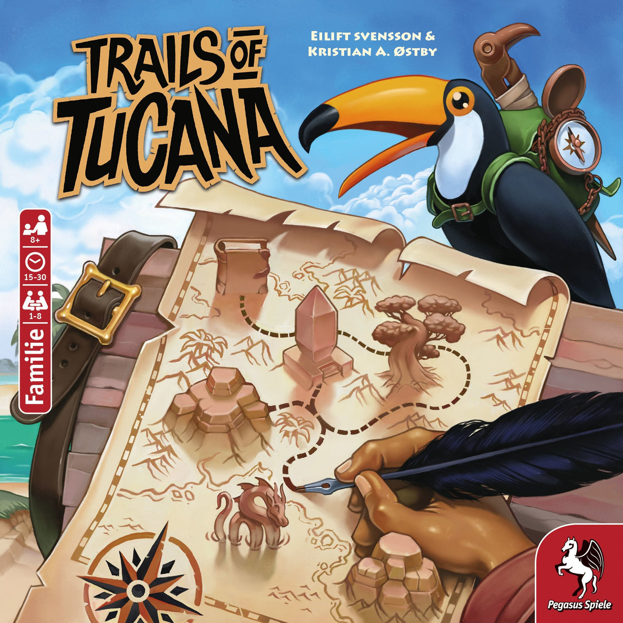 Pegasus Trails Of Tucana, Juego De Cartas 53150g