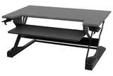 Ergotron Workfit-Tl Escritorio Convertible A Escritorio De Pie Gris Negro Base
