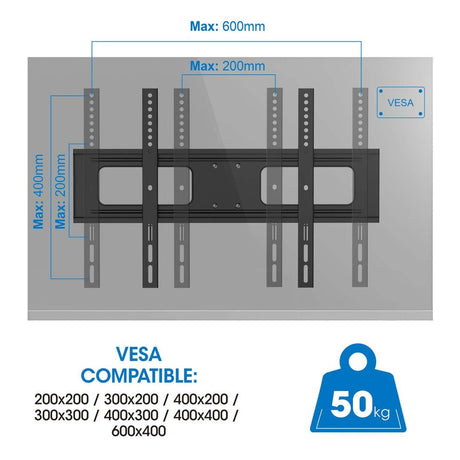 EAN 766623462150 - Manhattan 462150 soporte para TV 2,18 m (86") Negro imagen 11